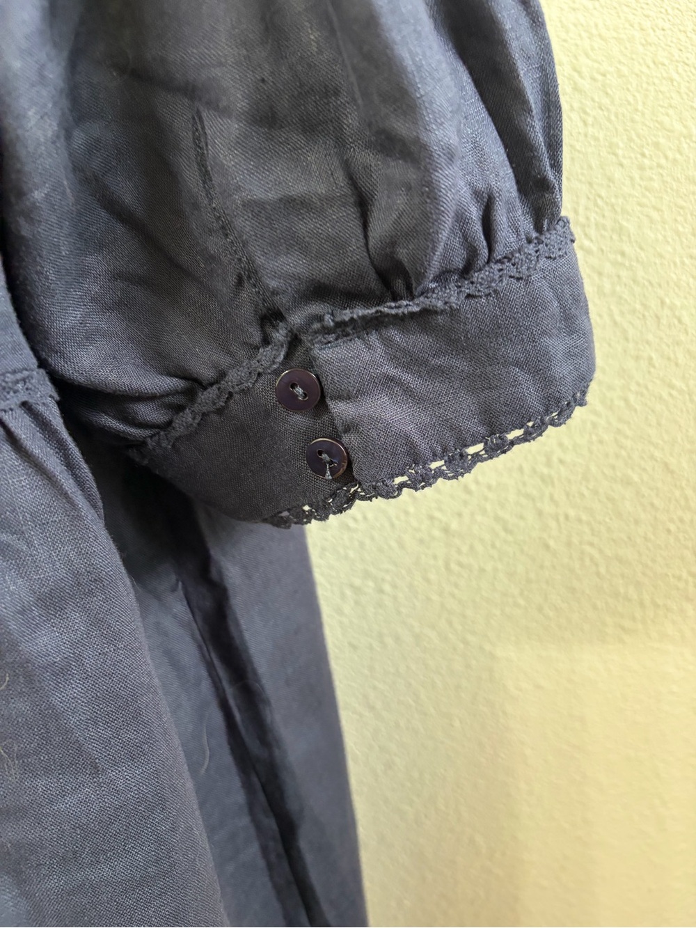 Tuckernuck Bridget Navy Linen Dress - Picture 7 of 11